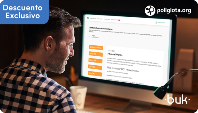 Persona aprendiendo en Poliglota